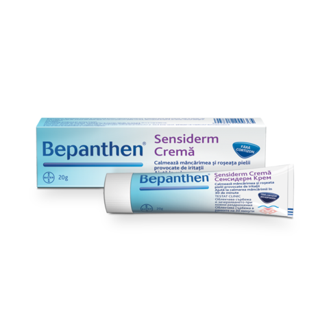 Unarmed speech deck Bepanthen® - Bepanthen Sensiderm Cremă